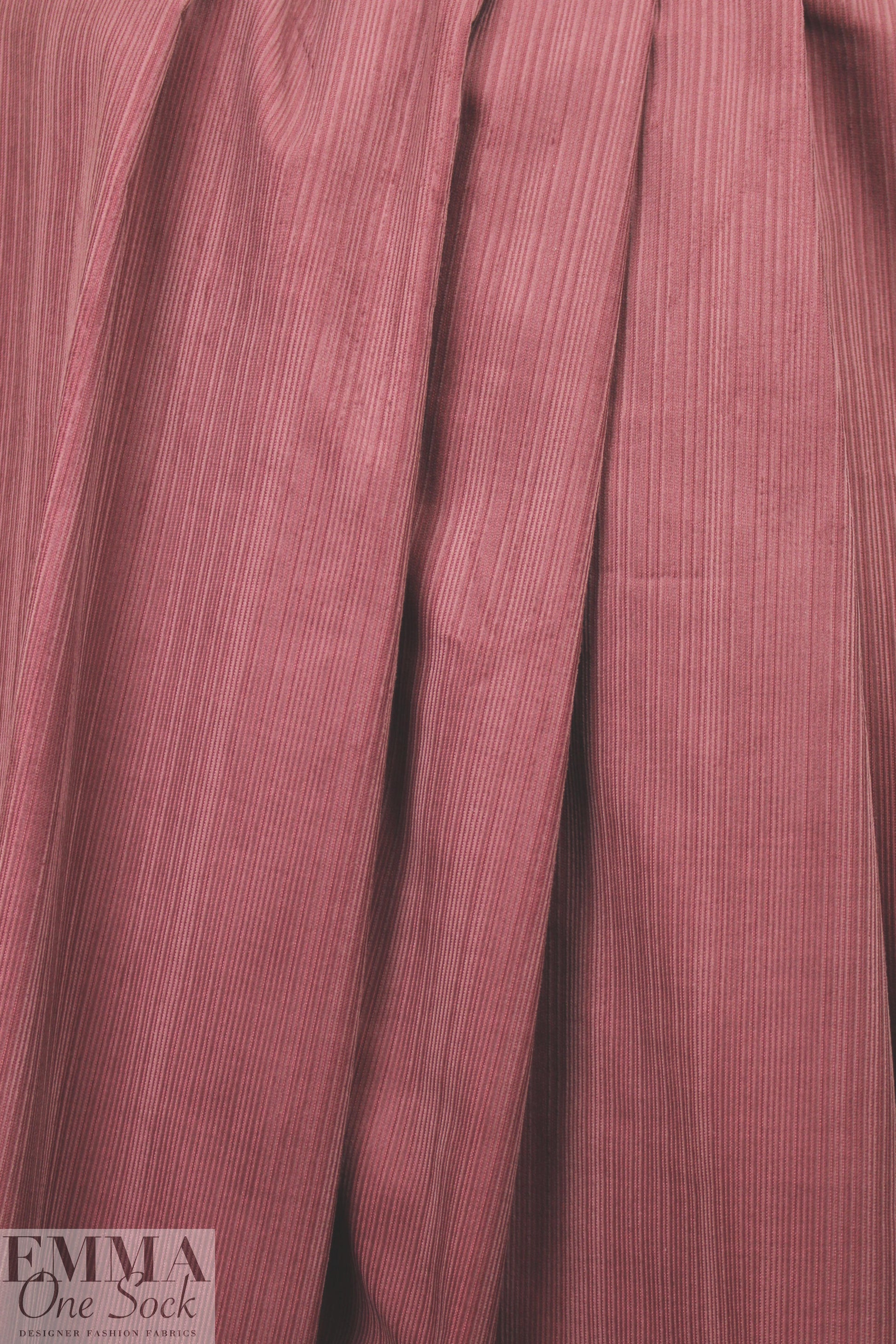 Rag & B0ne 'mixed wale' corduroy - rouge 2.66 yds