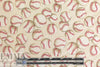 NY designer 'baseball anyone?' cotton woven