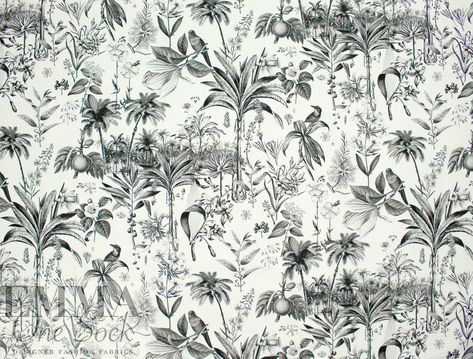 Italian 'Eden etching' cotton stretch shirting .75 yds