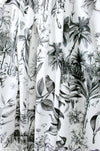Italian 'Eden etching' cotton stretch shirting .75 yds