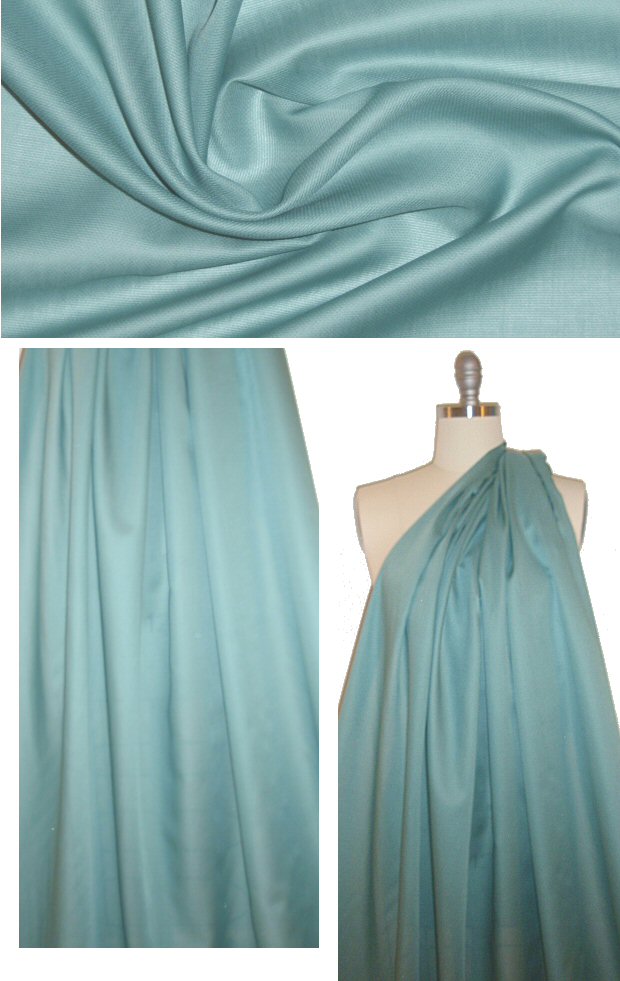 Swiss all cotton textured voile - harbor mist