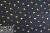 Italian colorful critters on midnight cotton shirting