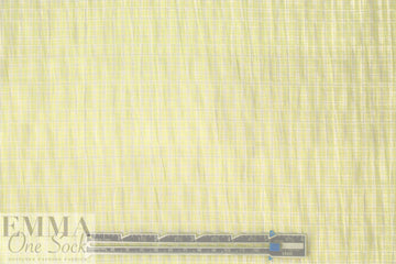 French cotton yarn-dye voile - lemon chiffon 1.5 yd
