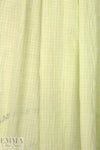 French cotton yarn-dye voile - lemon chiffon 1.5 yd