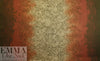 Italian rustic ombre floral cotton basketweave 1 yard