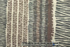 Italian earthy woodcut graphic cotton voile