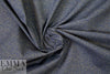 Italian 'mini floral' navy/taupe cotton shirting