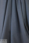 Italian 'mini floral' navy/taupe cotton shirting 1.625 yds