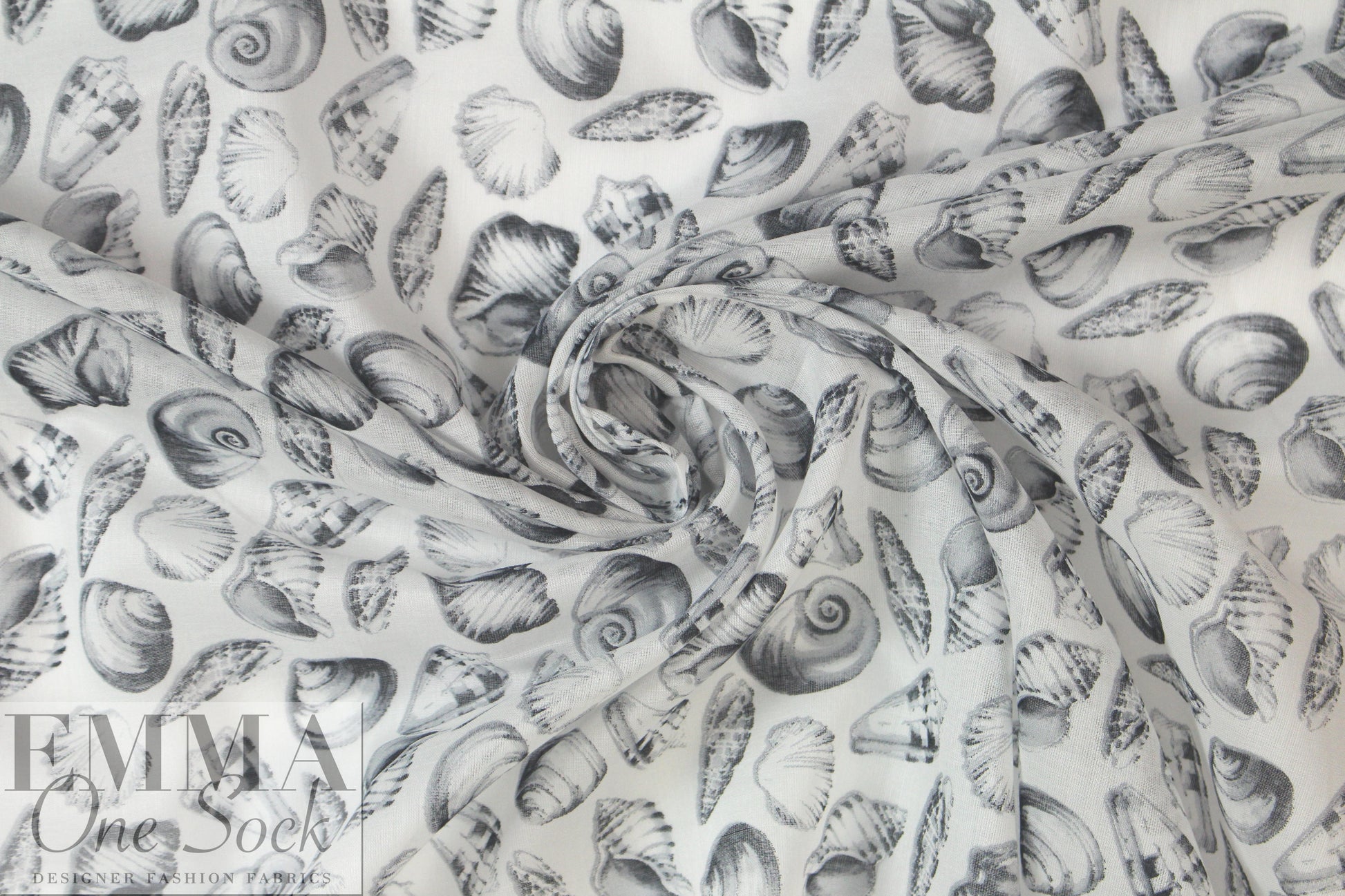 Italian cotton voile - shell game .75 yds