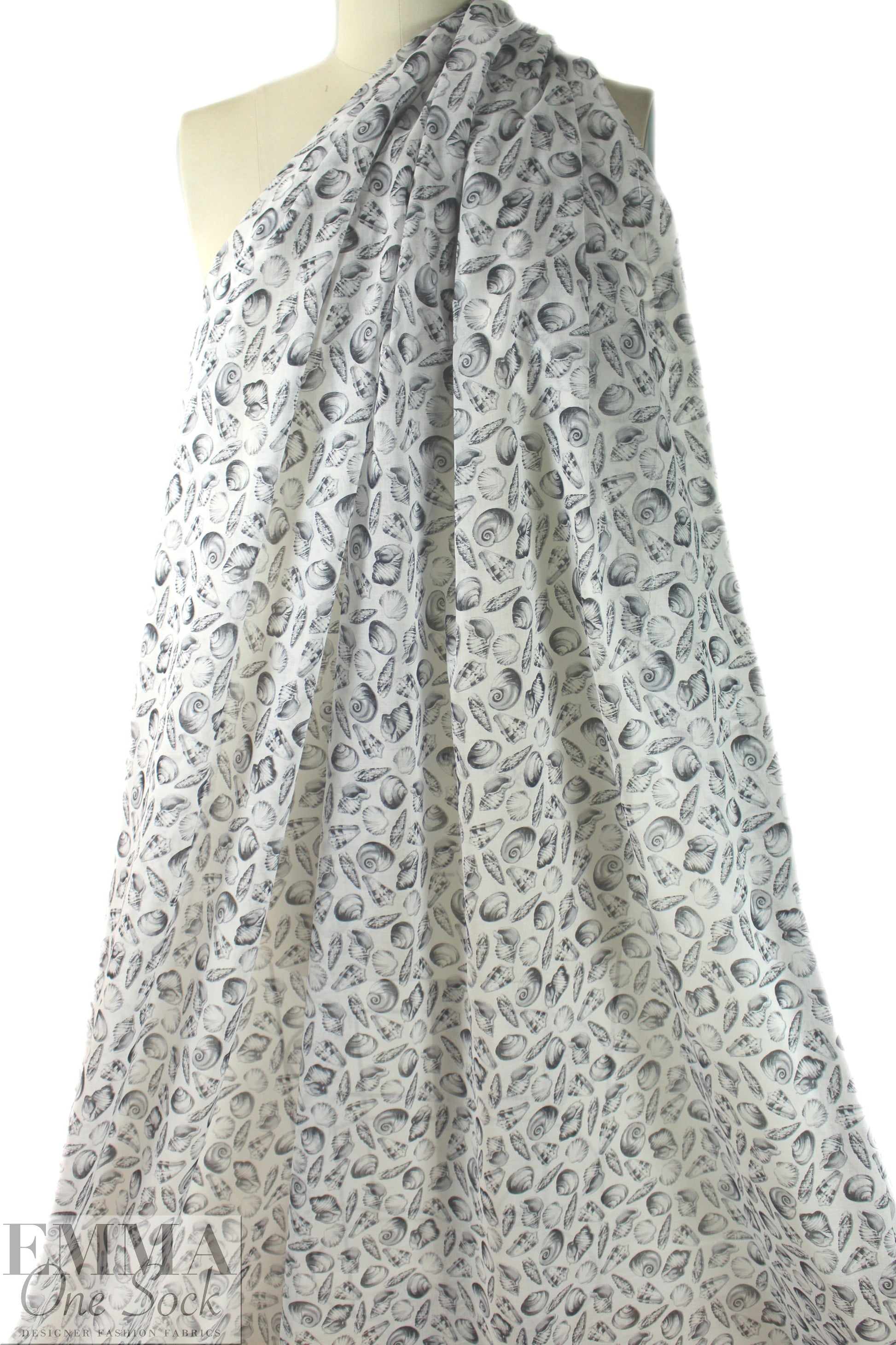 Italian cotton voile - shell game
