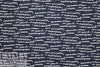 Italian 'scribble script' cotton shirting