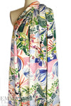 Italian holiday garden II cotton shirting