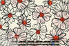 Italian 'daisy, daisy' cotton shirting .75 yds