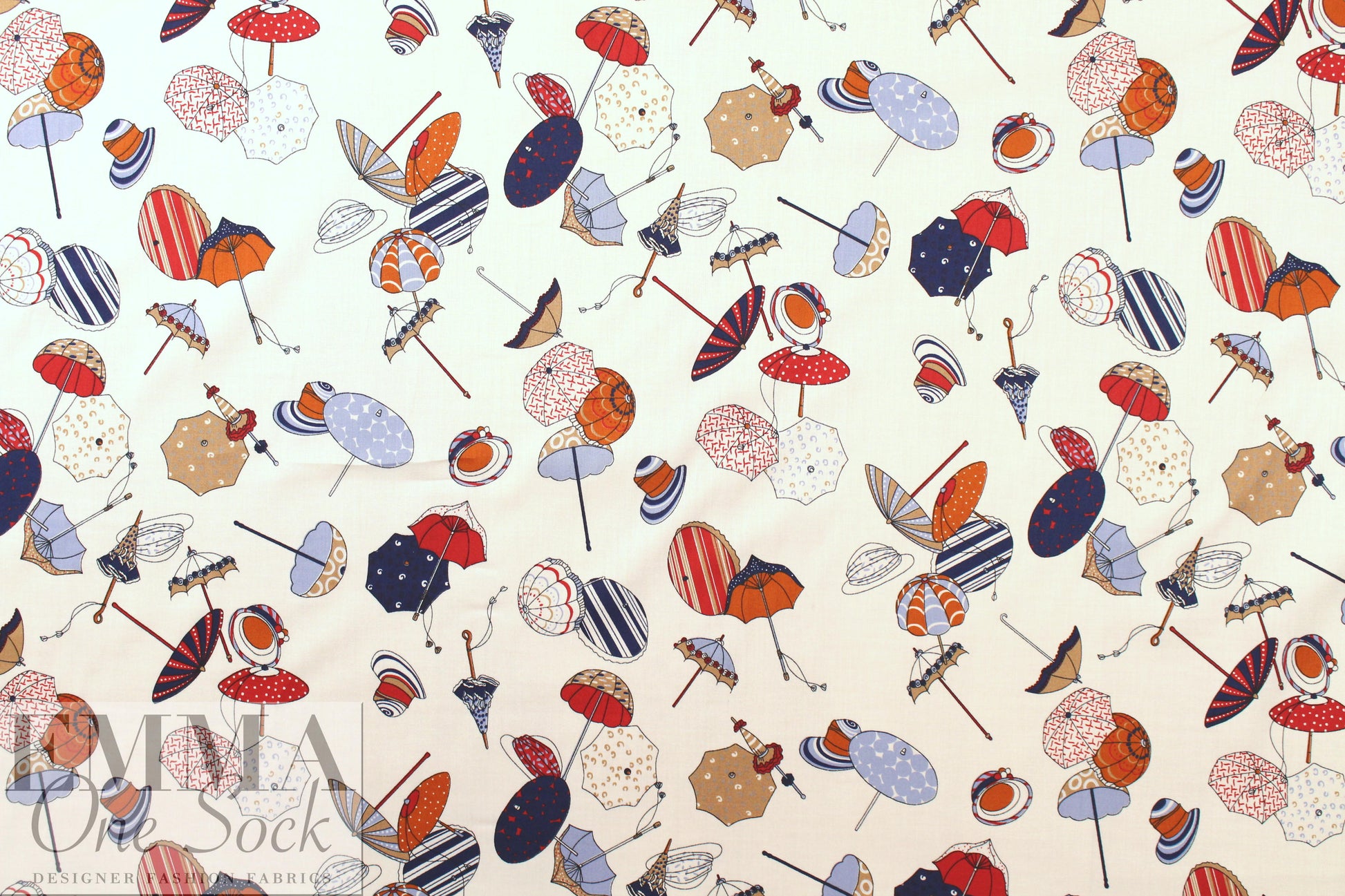 Italian 'parasol fashion' cotton shirting