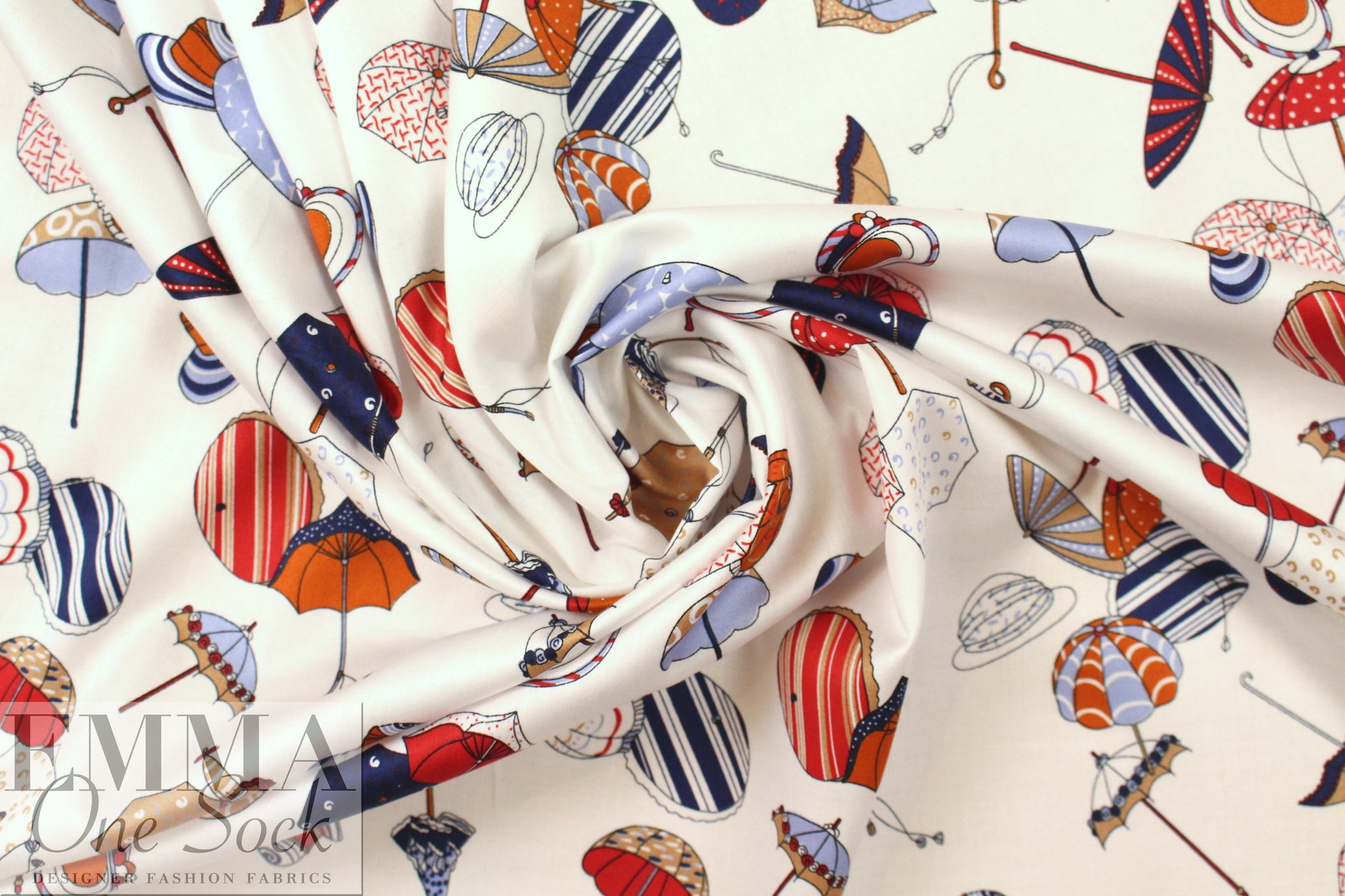 Italian 'parasol fashion' cotton shirting
