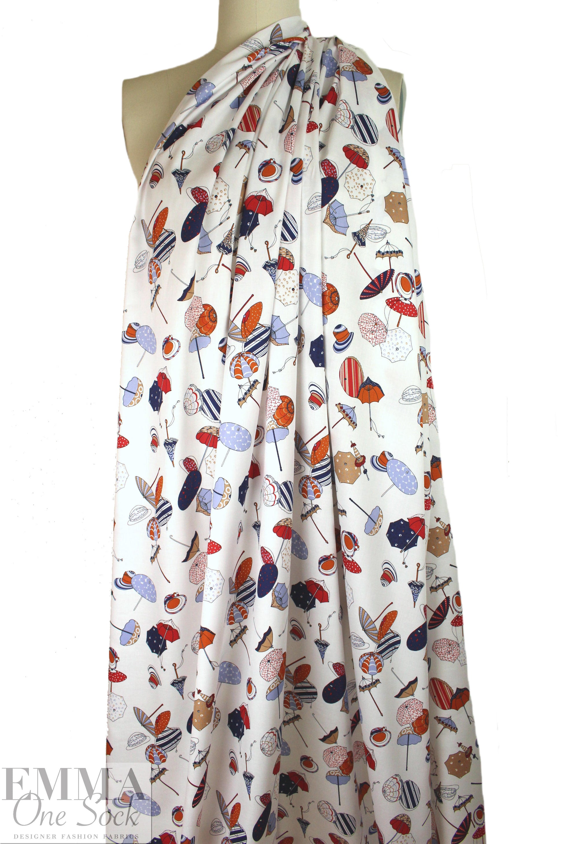 Italian 'parasol fashion' cotton shirting