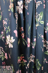 0scar cotton stretch woven - botanical display .75 yds