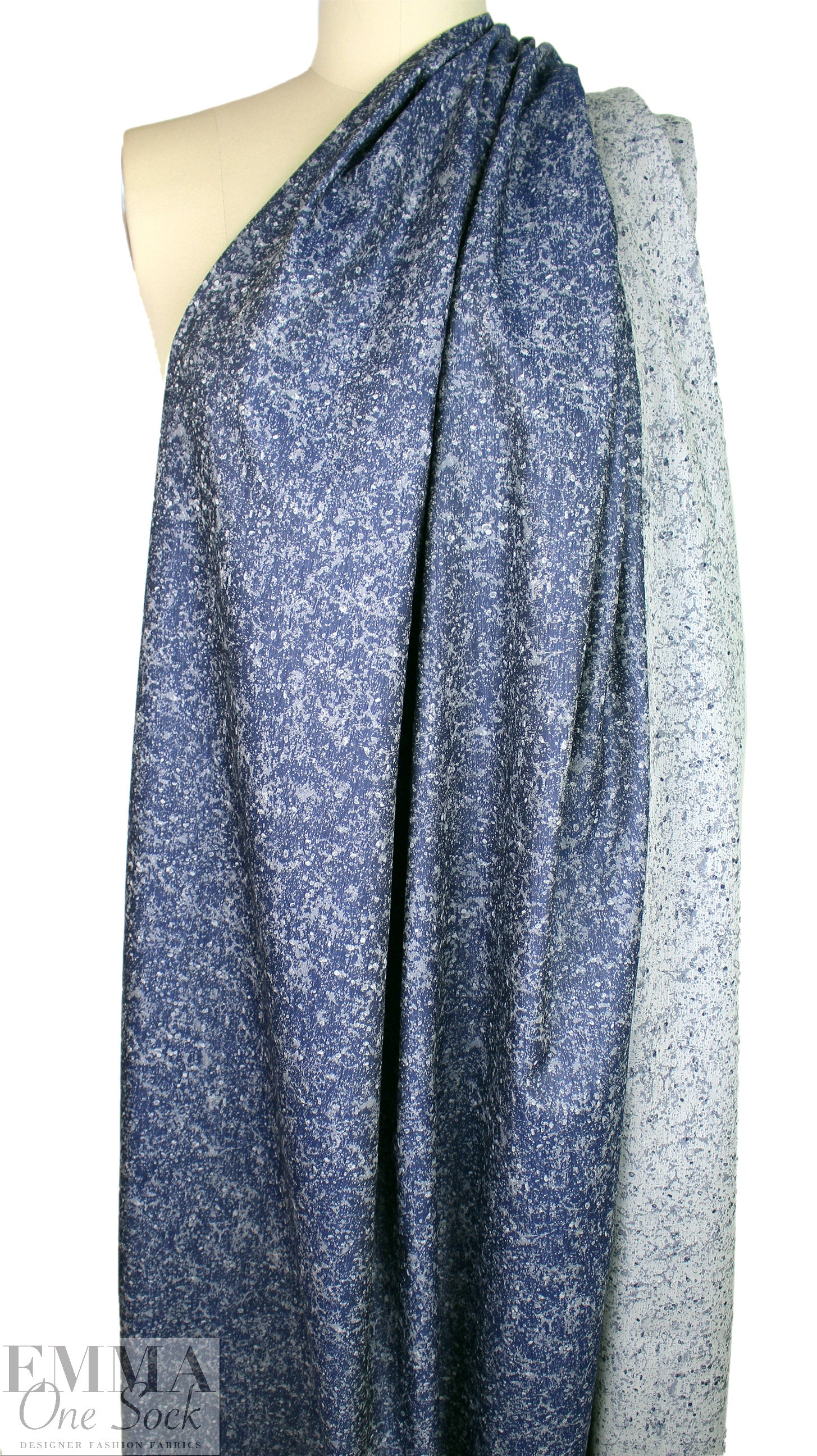 Bur6erry Italian mottled, double-sided cotton shirting .875 yds