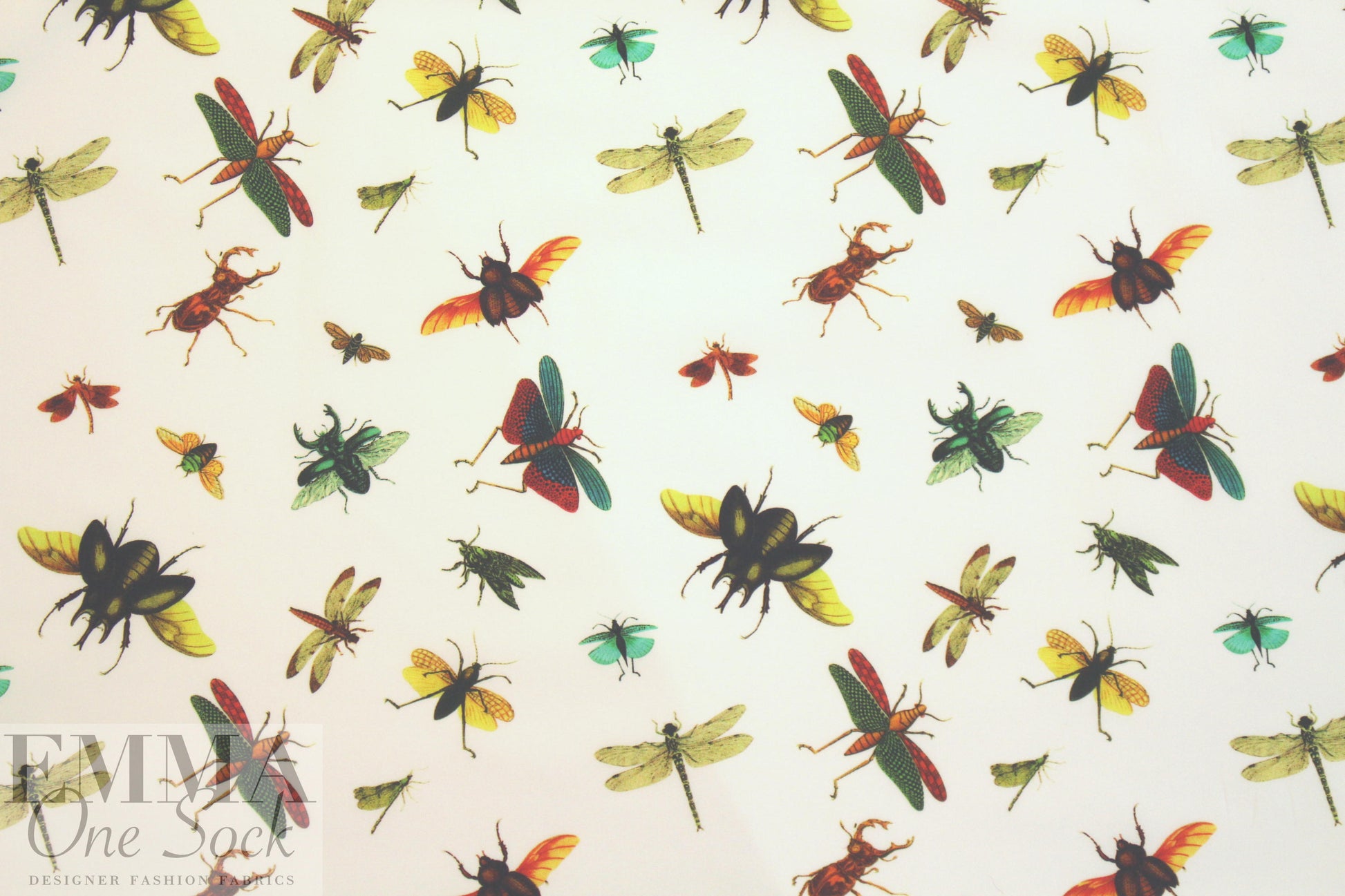 insectarium printed cotton shirting