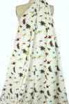 insectarium printed cotton shirting 1.375 yds