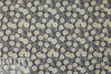 'field of flowers' cotton poplin - cool gray 1.25 yds