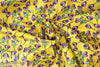 Liberty-esque cotton poplin - purple pansies