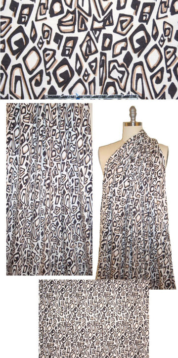 St. J0hn 'heiroglyphic 'cotton/lycra knit