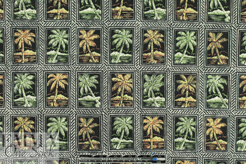 T0ri Richard breezy palms screen printed cotton lawn