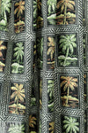 T0ri Richard breezy palms screen printed cotton lawn .875 yds