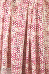 Italian watercolor circles lightweight cotton voile