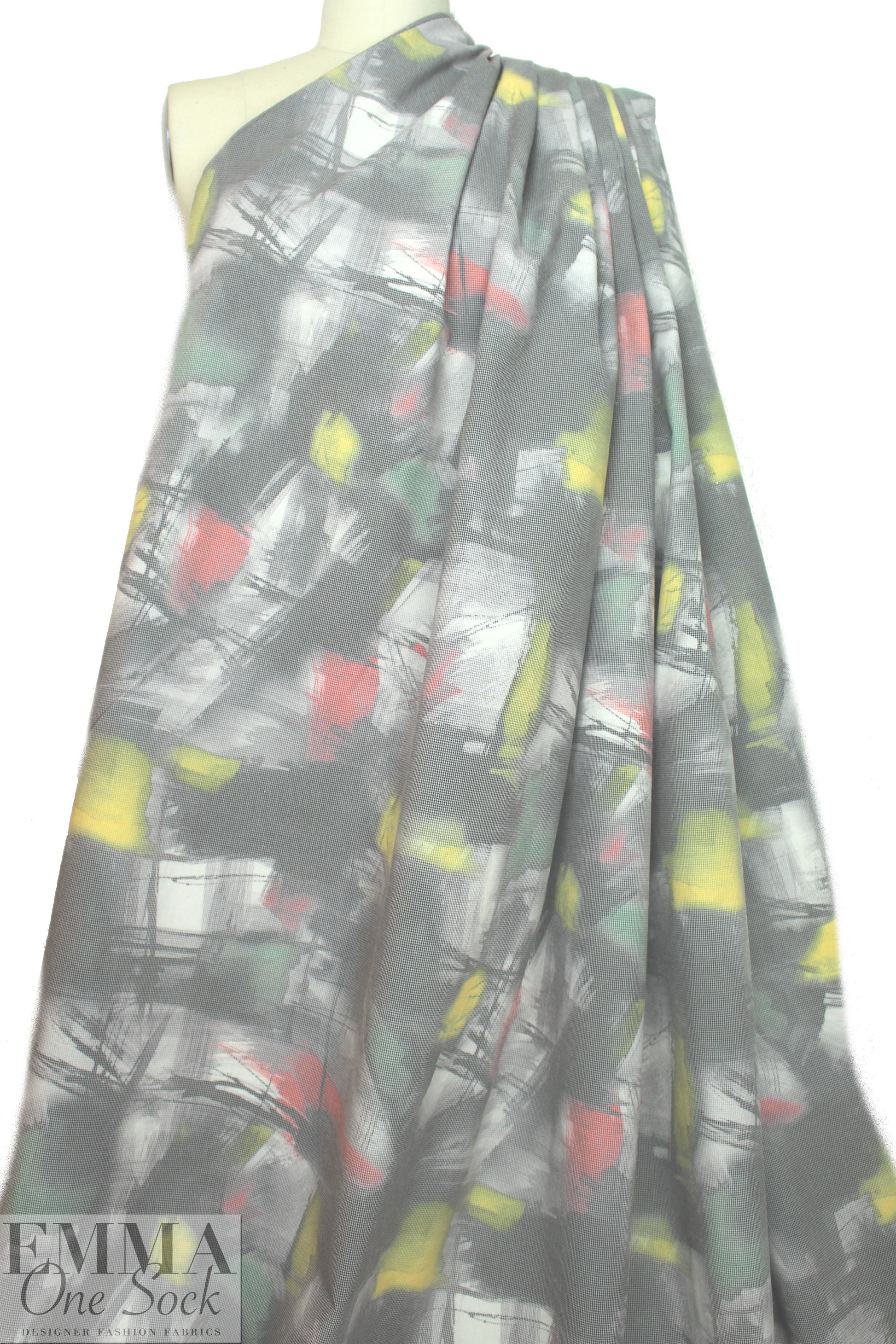 NY designer 'modern whisper' cotton woven