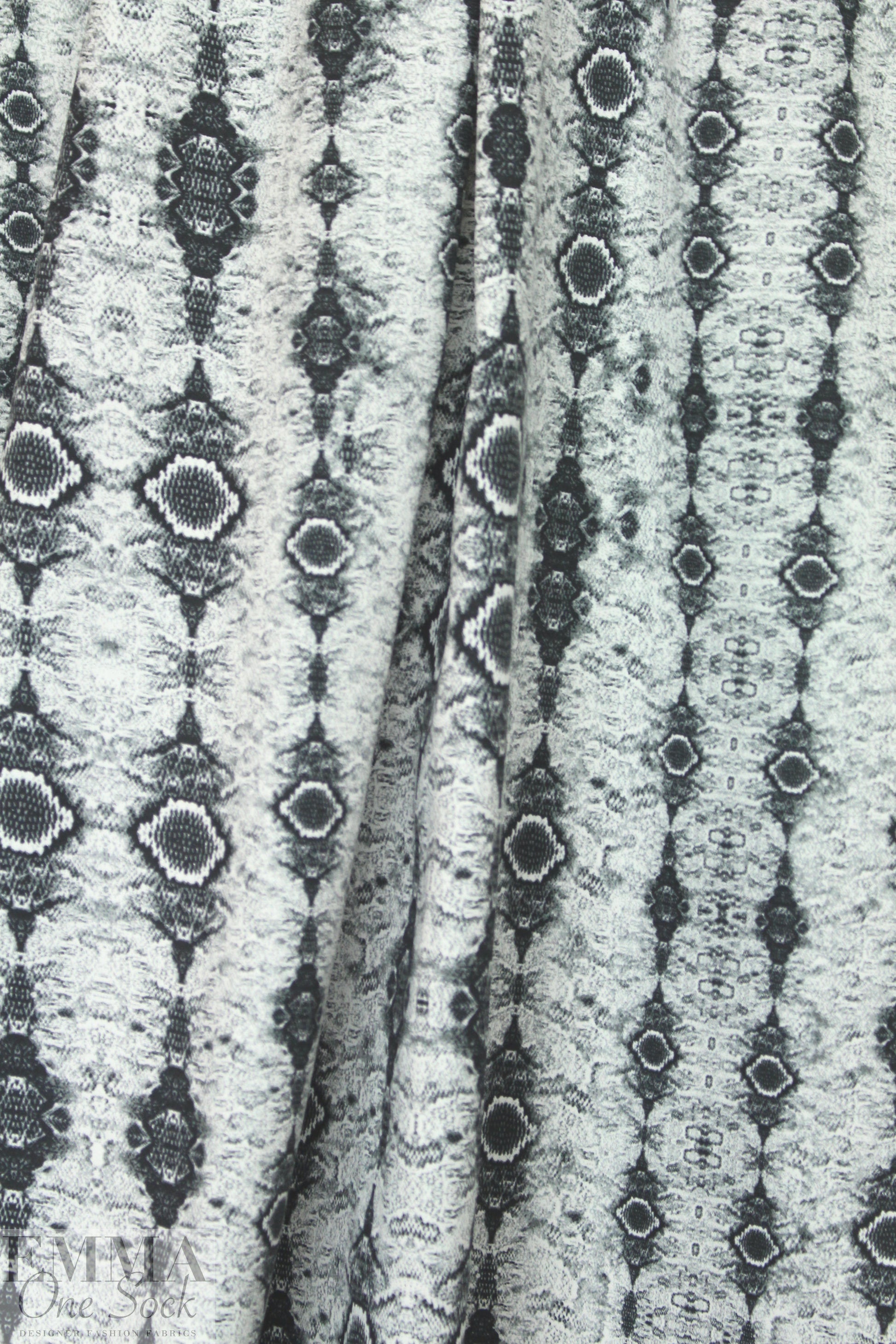 CA designer python prism cotton stretch woven