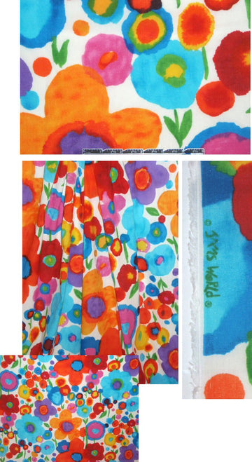 Jams World colorful floral cotton woven