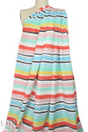 Caroline C0nstas colorful stripes cotton stretch shirting 2 yds