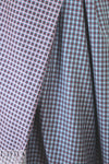 famous designer reversible cotton plaid - pink/sky 1 yard