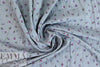 CA designer crinkle chambray floral shirting