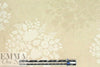 Italian overprinted floral cotton jacquard voile