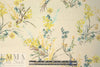 Derek L@m vintage floral cotton stretch woven - butter