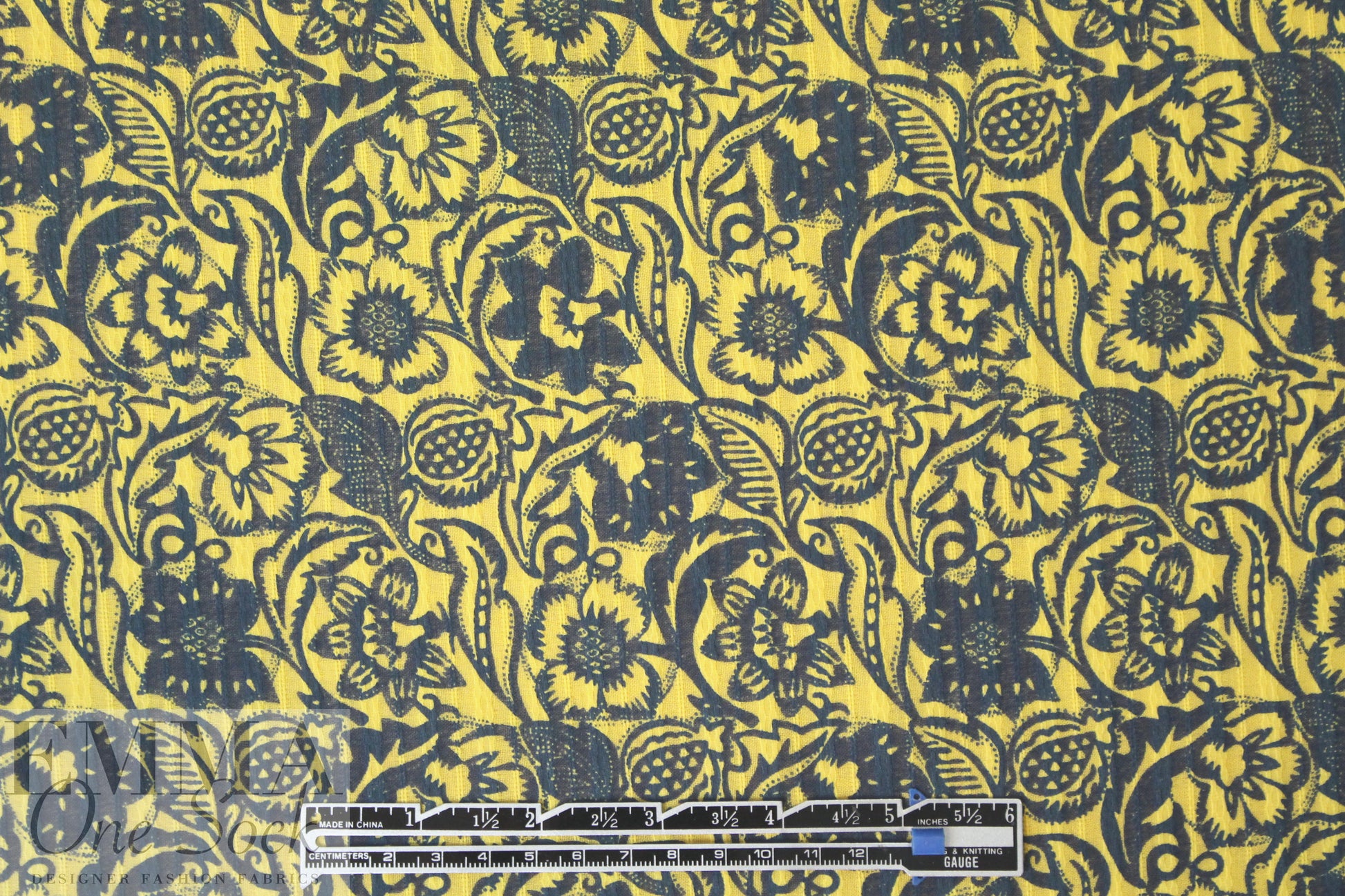 Derek L@m decorative floral cotton jacquard woven