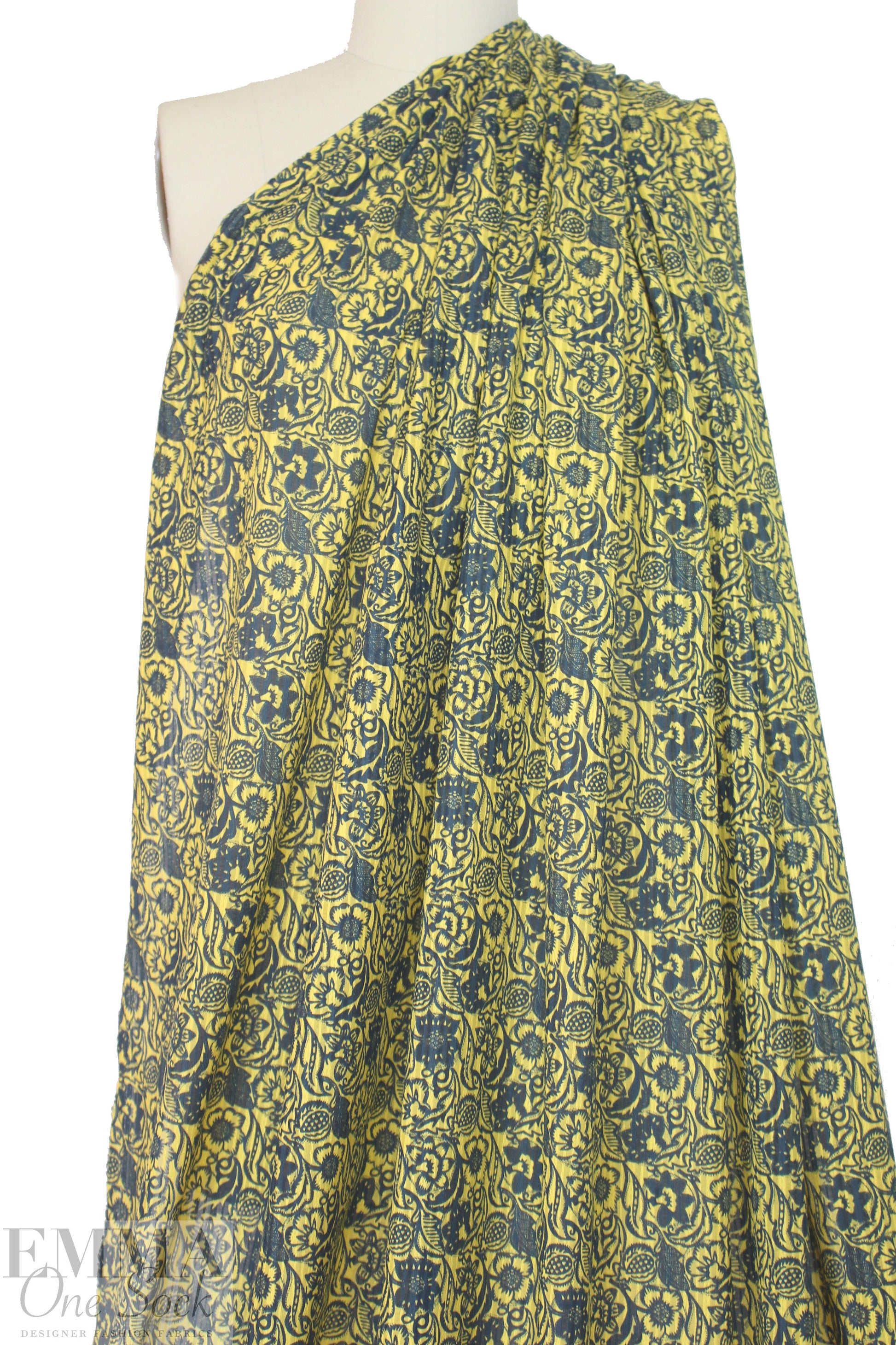 Derek L@m decorative floral cotton jacquard woven