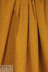 French cotton jacquard - pumpkin cream
