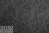 French cotton jacquard - black on black