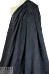 French cotton jacquard - black on black