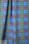 Italian 'borrowed from boucle' cotton stretch shirting