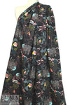 Pat Brav0 sylized floral cotton poplin