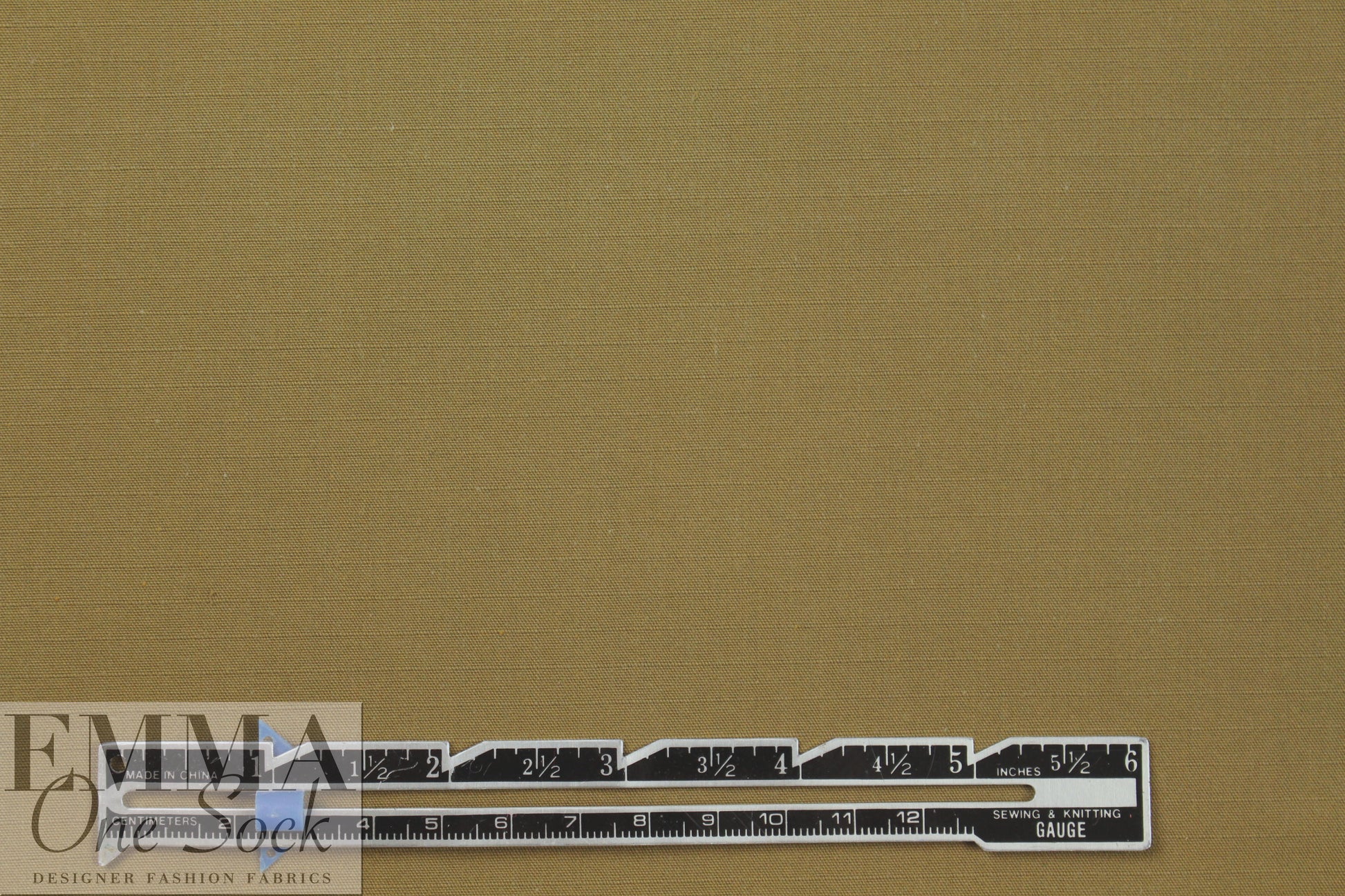 CA designer cotton windowpane jacketwear - desert sand .75 yds