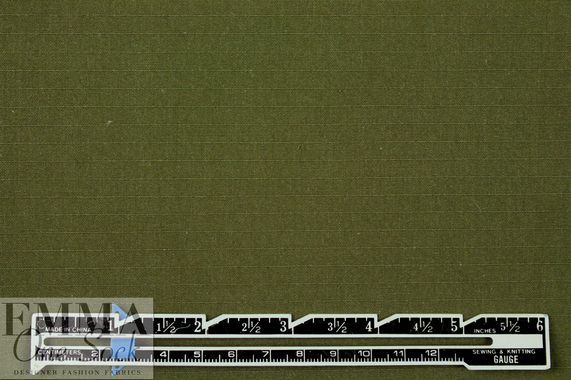 CA designer cotton windowpane jacketwear - loden 1.125 yds