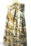 Italian amber abstract lightweight cotton shirting 1.75 yd