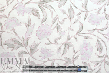 NY designer cotton woven - woodland whispers 1 yard