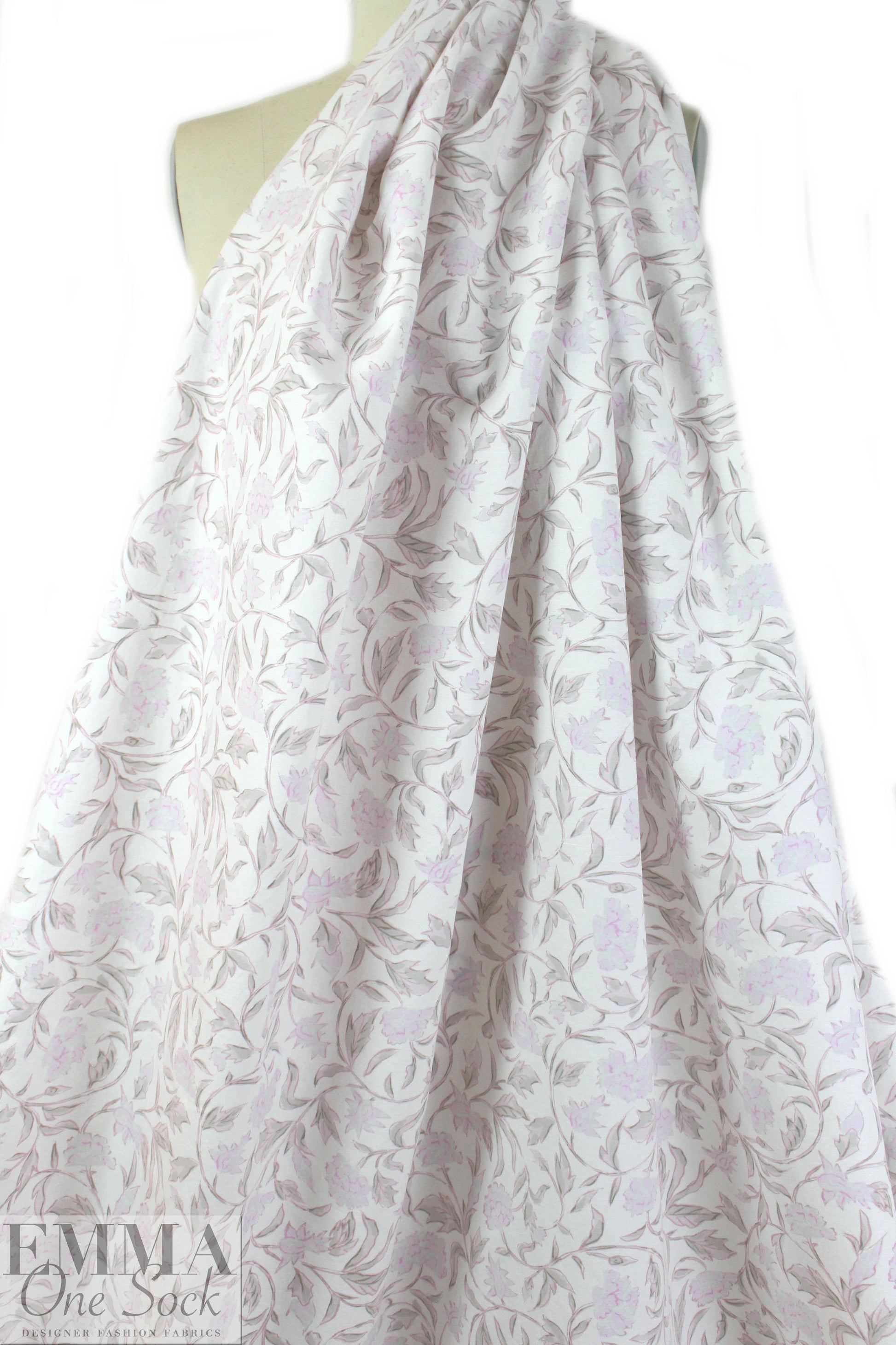 NY designer cotton woven - woodland whispers 2 yds